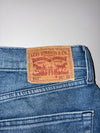 Vintage Levi’s 511 Straight Jeans Light Wash (W:32) (L:39)