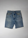 Levi’s 505 Regular Fit Denim Shorts Light Wash (W:32) (L:20.5)