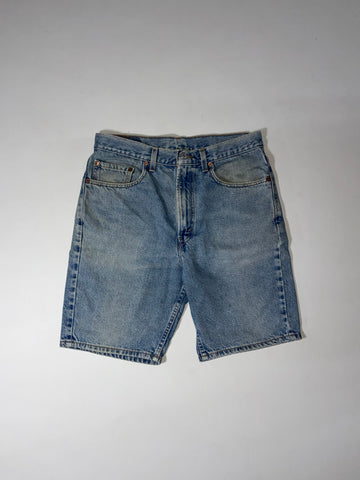 Levi’s 505 Regular Fit Denim Shorts Light Wash (W:32) (L:20.5)