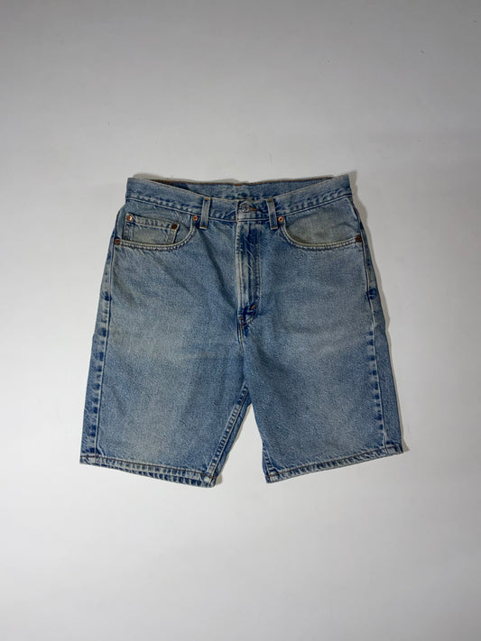 Levi’s 505 Regular Fit Denim Shorts Light Wash (W:32) (L:20.5)