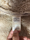Identity Wear Brown Faux Shearling Bomber Jacket (2XL)