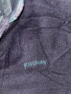 Kingsman Wool & Leather Varsity Jacket  Black wool body, leather sleeves (3XL)