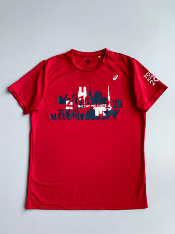 Asics | Red Tokyo Marathon Tee | (M)