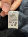Yippie Company Black Leather Cropped Jacket  Suede panel accents (XS)