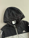 Adidas Colorblock 3-Stripe Zip Hoodie (M)