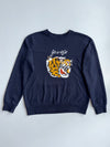NET | Navy Tiger Garage Embroidered Sweatshirt | (S/M)
