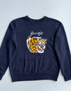 NET | Navy Tiger Garage Embroidered Sweatshirt | (S/M)