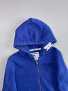 Superdry Track & Field Embroidered Zip Hoodie Blue (S)
