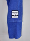 Superdry Track & Field Embroidered Zip Hoodie Blue (S)