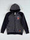 Rody x Giordano Striped Zip Hoodie (L)