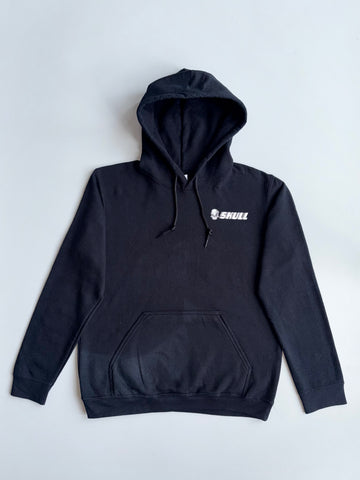 Skull | Black Graphic Hoodie | (M)