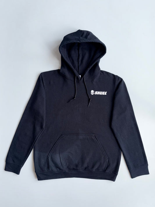 Skull | Black Graphic Hoodie | (M)