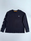 Timberland | Black Graphic Long Sleeve Tee | (XL)