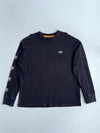 Timberland | Black Graphic Long Sleeve Tee | (XL)