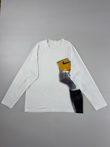 Nike Graphic Print Long Sleeve Tee (XL)