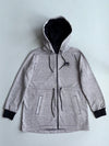 Roots | Grey Zip Hoodie | (L)