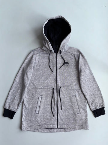 Roots | Grey Zip Hoodie | (L)