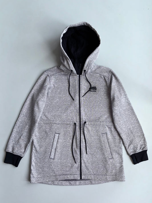 Roots | Grey Zip Hoodie | (L)