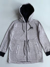 Roots | Grey Zip Hoodie | (L)