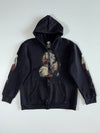 Rock Eagle Native American Graphic Zip Hoodie (M)