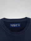 Abercrombie & Fitch Black Soft Tee Long Sleeve – Center chest logo, (S)