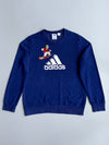 Adidas | Blue Simpsons Graphic Sweatshirt | (M)