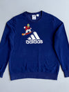 Adidas | Blue Simpsons Graphic Sweatshirt | (M)