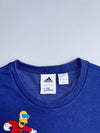 Adidas | Blue Simpsons Graphic Sweatshirt | (M)