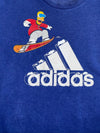 Adidas | Blue Simpsons Graphic Sweatshirt | (M)
