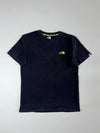 The North Face Faded Black Crackle Logo Tee – Yellow logo print, Regular Fit, (L)