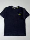 The North Face Faded Black Crackle Logo Tee – Yellow logo print, Regular Fit, (L)