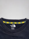The North Face Faded Black Crackle Logo Tee – Yellow logo print, Regular Fit, (L)