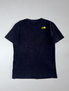 The North Face Faded Black Crackle Logo Tee – Yellow logo print, Regular Fit, (L)