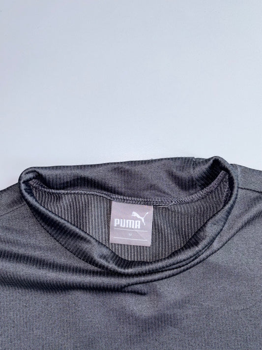 Puma | Grey Mock Neck Long Sleeve | (M)