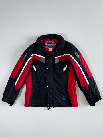 Spyder Colorblock Ski (Hidden Cap) Jacket (S)