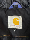 Carhartt Colorblock Patchwork Hooded Jacket Camo-lined hood, multi-tone panels (M)