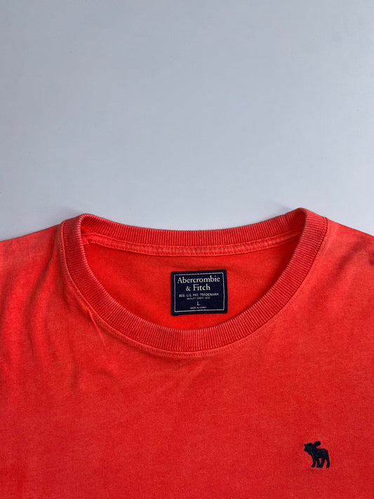 Abercrombie & Fitch | Orange Long Sleeve Tee | (L)