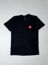 The North Face Black Red Box Logo Tee – Regular Fit, (S)
