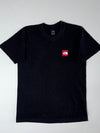 The North Face Black Red Box Logo Tee – Regular Fit, (S)