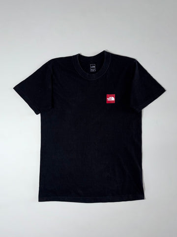 The North Face Black Red Box Logo Tee – Regular Fit, (S)