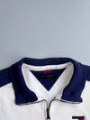 Tommy Hilfiger | White Navy Track Jacket | (M)