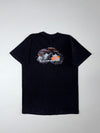 The North Face Black Red Box Logo Tee – Regular Fit, (S)