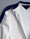 Tommy Hilfiger | White Navy Track Jacket | (M)