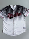 Live | Black White Brooklyn Baseball Jersey | (L)
