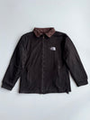 The North Face | Brown Black Reversible Fleece Jacket | (S/M)