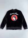 MLB | Black Velour Yankees Bomber Jacket | (XS)