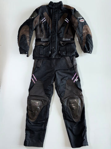Cruiser Textile Motorcycle Suit PADDED (Pant: W:36|L:44) (Jacket : XL)