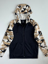 Nike Dri-Fit Camo Sleeve Zip Hoodie (M)