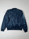 Sam MA-1 Bomber Jacket Orange Quilted Lining (L)
