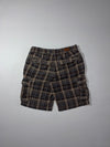Roots Canada Plaid Cargo Shorts (W:34) (L:22)